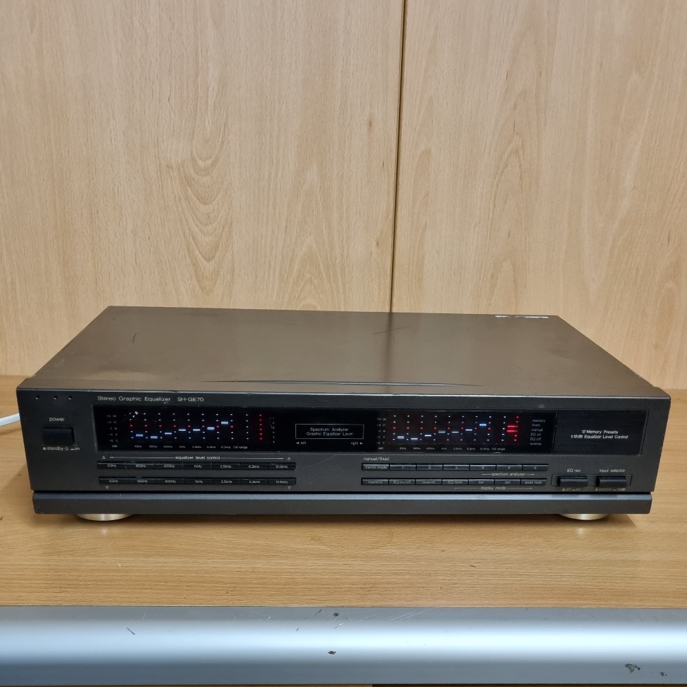 Égaliseur Graphique (equalizer) Technics SH-8080 - Occasion Avec Traces D'usure - Fabriqué Au Japon